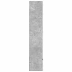 Knihovna betonově šedá 70 x 36 x 189 cm kompozitní dřevo - obrázek 4