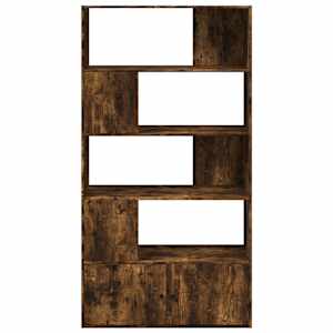 vidaXL Bibliotecă, stejar fumuriu, 100x36x189 cm, lemn prelucrat