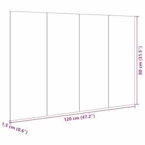 Čelo postele se skříňkami betonově šedé 120 cm kompozitní dřevo - obrázek 11