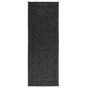 vidaXL Covor &bdquo;ZIZUR&rdquo; Antracit aspect iuta pentru interior și exterior