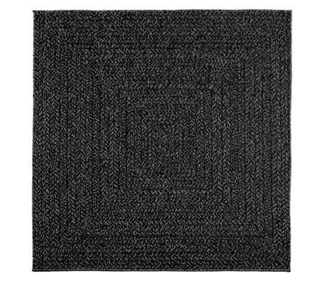 vidaXL Dywan "ZIZUR" Antracyt Wygląd juty Do wewnątrz i na zewnątrz