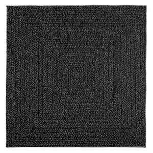 vidaXL Dywan "ZIZUR" Antracyt Wygląd juty Do wewnątrz i na zewnątrz