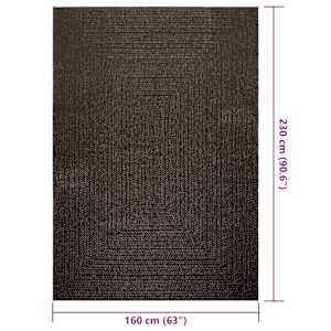 Koberec ZIZUR 160x230 cm jutový vzhled interiér i exteriér - obrázek 9