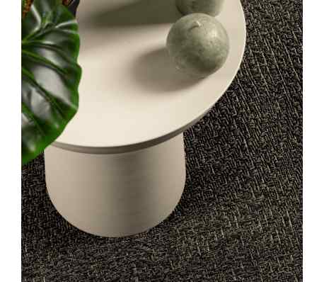 vidaXL Teppich ZIZUR Anthrazit 200x290cm Jute-Optik Indoor und Outdoor