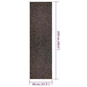 Koberec ZIZUR 80x250 cm jutový vzhled interiér i exteriér - obrázek 9