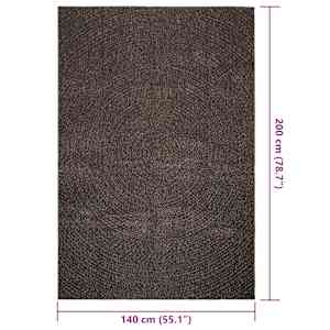 Koberec ZIZUR 140x200 cm jutový vzhled interiér i exteriér - obrázek 9