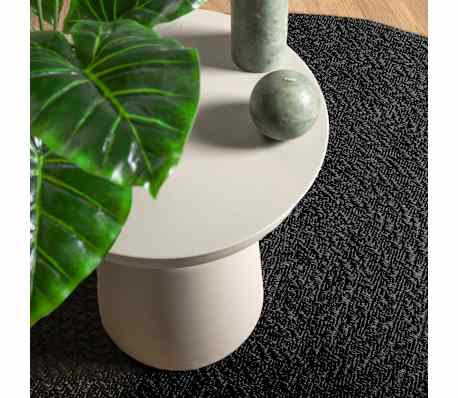 vidaXL Matto ZIZUR &Oslash; 200 cm juuttityyli sis&auml;- ja ulkok&auml;ytt&ouml;&ouml;n