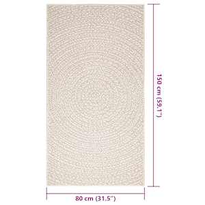Koberec ZIZUR krémová 80x150cm jutový vzhled interiér exteriér - obrázek 9