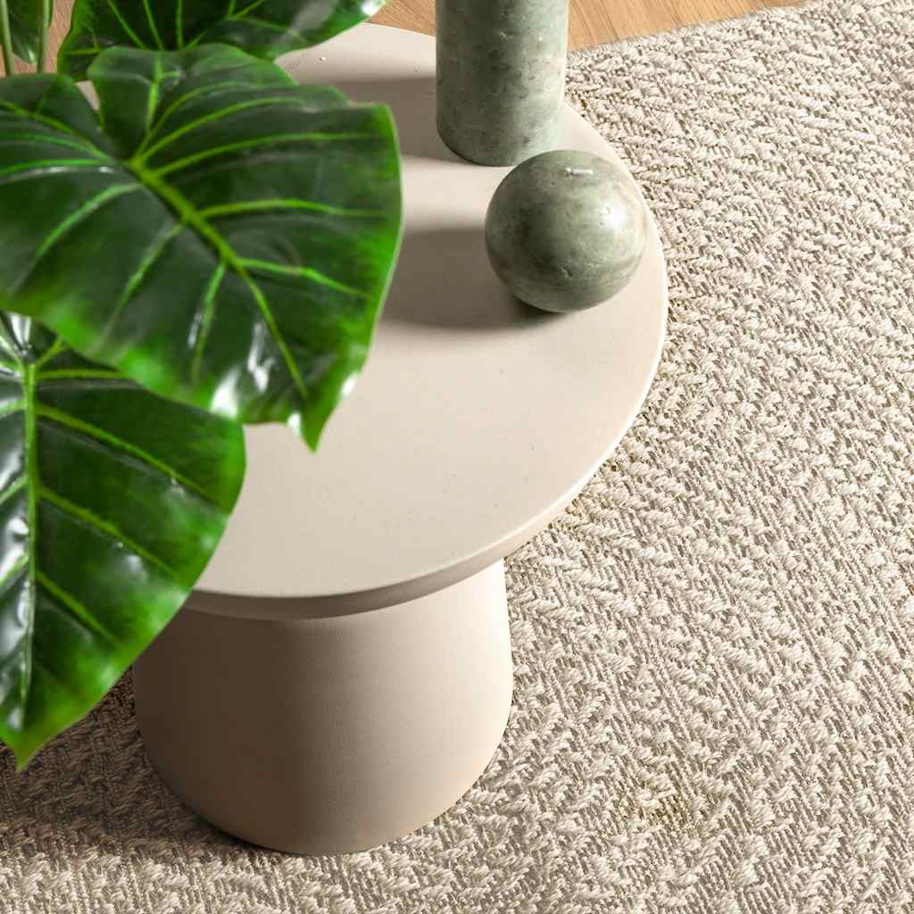 vidaXL Vloerkleed ZIZUR room binnen en buiten 80x250 cm jute look afbeelding