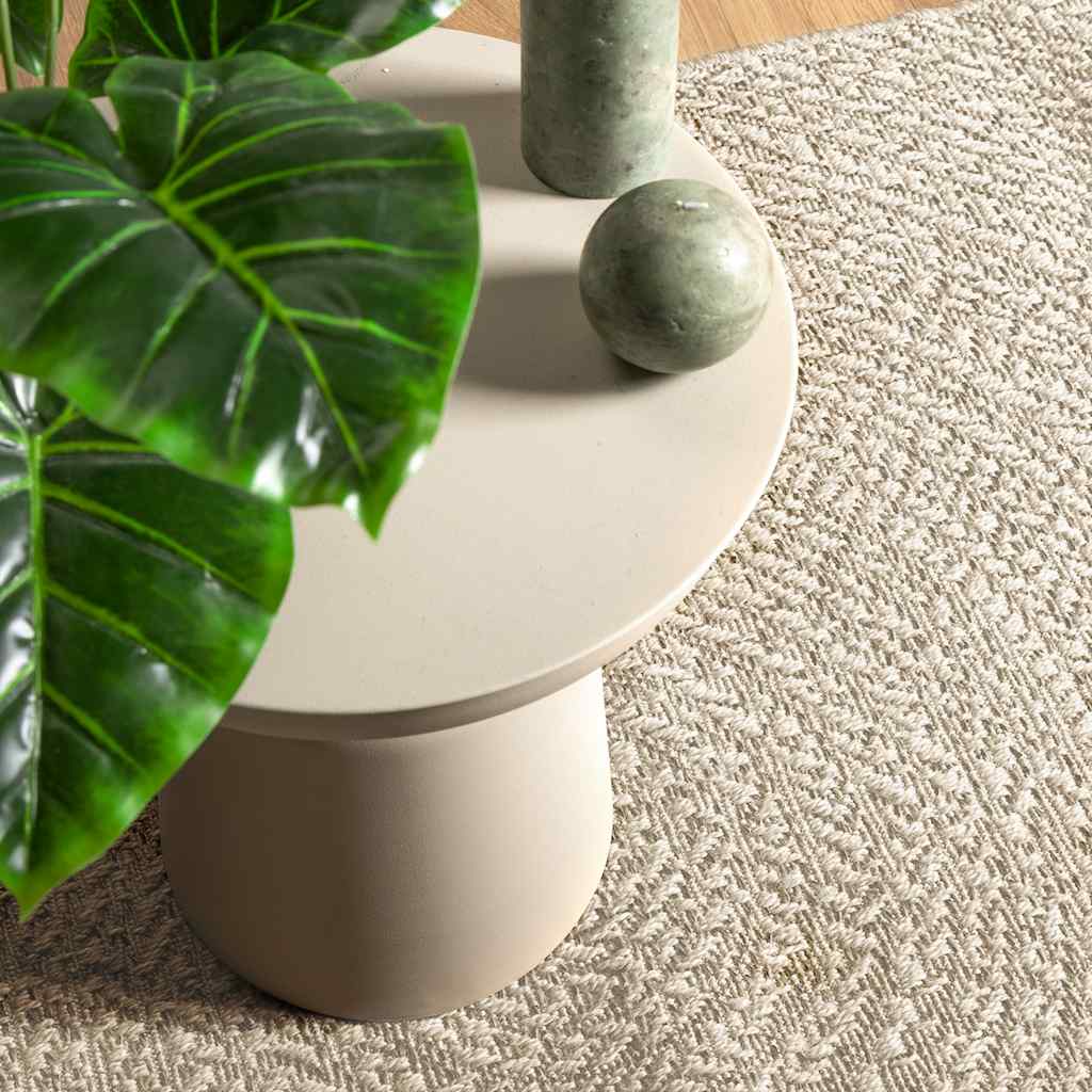 vidaXL gulvtæppe ZIZUR 240x340 cm jute-look indendørs og udendørs