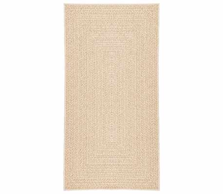 vidaXL Matto ZIZUR beige 80x150 cm juuttityyli sis&auml;- ja ulkok&auml;ytt&ouml;&ouml;n