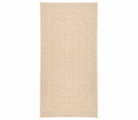 vidaXL Tapis ZIZUR beige 100x200 cm aspect de jute int&eacute;rieur ext&eacute;rieur