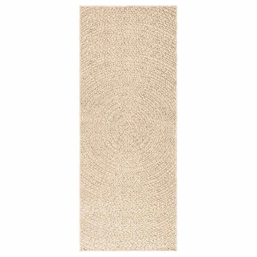 vidaXL Koberec ZIZUR béžový 80x200 cm jutový vzhled interiér exteriér