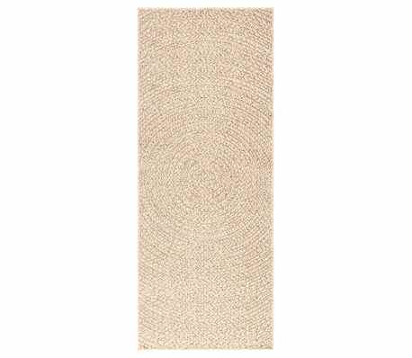 vidaXL Covor ZIZUR aspect iută, 80x200 cm, pentru interior și exterior