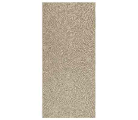 vidaXL Covor ZIZUR aspect iută, 100x200cm, pentru interior și exterior