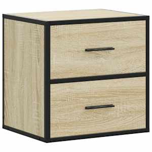vidaXL Seinale kinnitatav &ouml;&ouml;kapp Sonoma tamm 40x31x39,5 cm