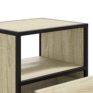Nástěnné noční stolky 2 ks dub sonoma 40x31x39,5 cm - obrázek 10