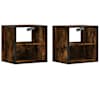 vidaXL Seinale kinnitatavad &ouml;&ouml;kapid 2 tk suitsutamme 40x31x39,5 cm