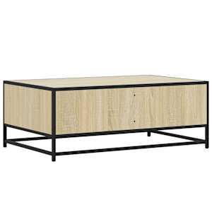 Konferenční stolek dub sonoma 90 x 57 x 35 cm kompozit a kov - obrázek 7