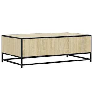 Konferenční stolek dub sonoma 100 x 57 x 35 cm kompozit a kov - obrázek 7