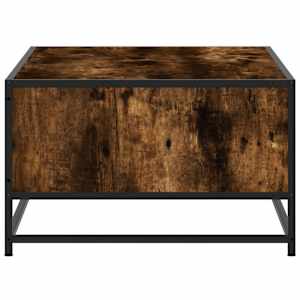 Konferenční stolek kouřový dub 100 x 57 x 35 cm kompozit a kov - obrázek 6