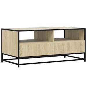 Konferenční stolek dub sonoma 100 x 50 x 45 cm kompozit a kov - obrázek 7