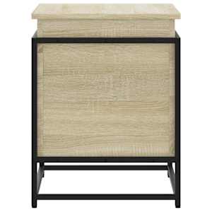 Úložný box s víkem dub sonoma 60x40x51,5 cm kompozitní dřevo - obrázek 5