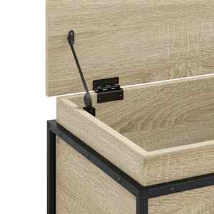 Úložný box s víkem dub sonoma 60x40x51,5 cm kompozitní dřevo - obrázek 8
