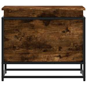 Úložný box s víkem kouřový dub 60x40x51,5 cm kompozitní dřevo - obrázek 4