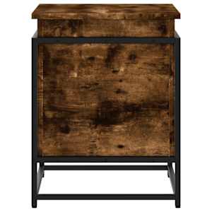 Úložný box s víkem kouřový dub 60x40x51,5 cm kompozitní dřevo - obrázek 5