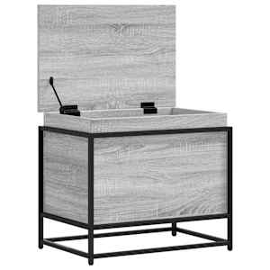 Úložný box s víkem šedý sonoma 60x40x51,5 cm kompozitní dřevo - obrázek 7