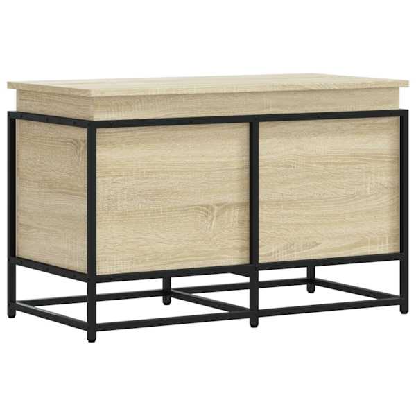 vidaXL kaanega hoiukast, Sonoma tamm, 80x40x51,5 cm, tehispuit