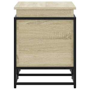 Úložný box s víkem dub sonoma 80x40x51,5 cm kompozitní dřevo - obrázek 5