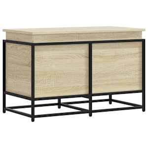 Úložný box s víkem dub sonoma 80x40x51,5 cm kompozitní dřevo - obrázek 6