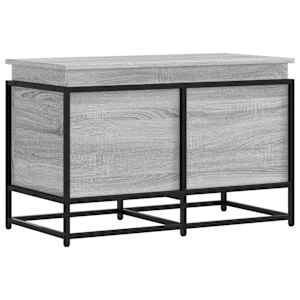 Úložný box s víkem šedý sonoma 80x40x51,5 cm kompozitní dřevo - obrázek 6