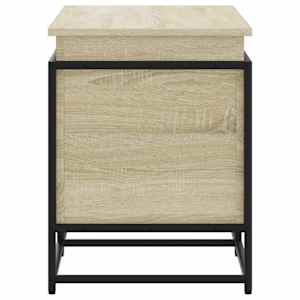 Úložný box s víkem dub sonoma 100x40x51,5 cm kompozitní dřevo - obrázek 5