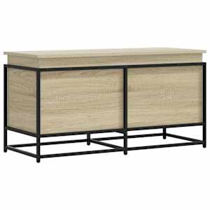 Úložný box s víkem dub sonoma 100x40x51,5 cm kompozitní dřevo - obrázek 6