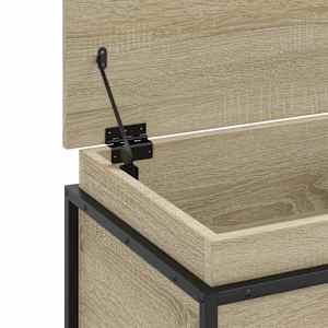 Úložný box s víkem dub sonoma 100x40x51,5 cm kompozitní dřevo - obrázek 8