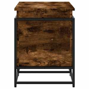 Úložný box s víkem kouřový dub 100x40x51,5 cm kompozitní dřevo - obrázek 5