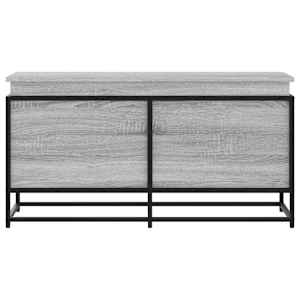 Úložný box s víkem šedý sonoma 100x40x51,5 cm kompozitní dřevo - obrázek 4
