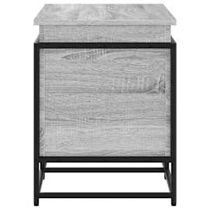 Úložný box s víkem šedý sonoma 100x40x51,5 cm kompozitní dřevo - obrázek 5