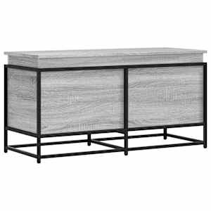 Úložný box s víkem šedý sonoma 100x40x51,5 cm kompozitní dřevo - obrázek 6