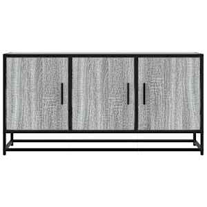 TV skříňka šedá sonoma 100 x 35 x 50 cm kompozitní dřevo a kov - obrázek 4
