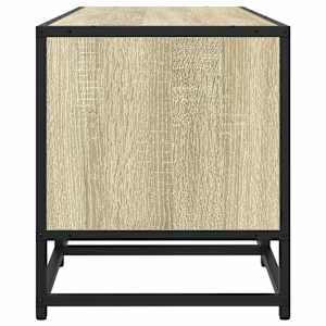 TV skříňka dub sonoma 100 x 35 x 41 cm kompozitní dřevo a kov - obrázek 5