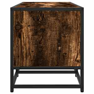 TV skříňka kouřový dub 100 x 35 x 41 cm kompozitní dřevo a kov - obrázek 5