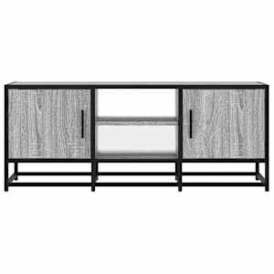 TV skříňka šedá sonoma 100 x 35 x 41 cm kompozitní dřevo a kov - obrázek 4