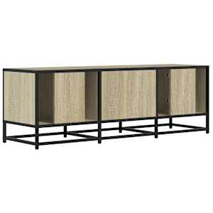 TV skříňka dub sonoma 120 x 35 x 41 cm kompozitní dřevo a kov - obrázek 6