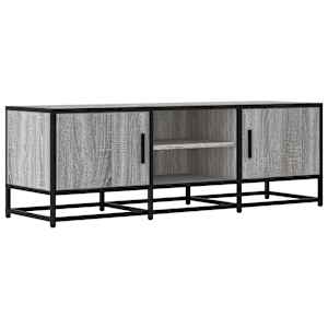 TV skříňka šedá sonoma 120 x 35 x 41 cm kompozitní dřevo a kov - obrázek 2