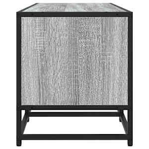 TV skříňka šedá sonoma 120 x 35 x 41 cm kompozitní dřevo a kov - obrázek 5