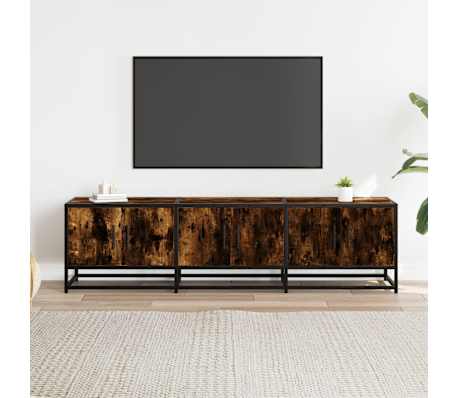 vidaXL TV-Schrank R&auml;uchereiche 150x35x41 cm Holzwerkstoff und Metall